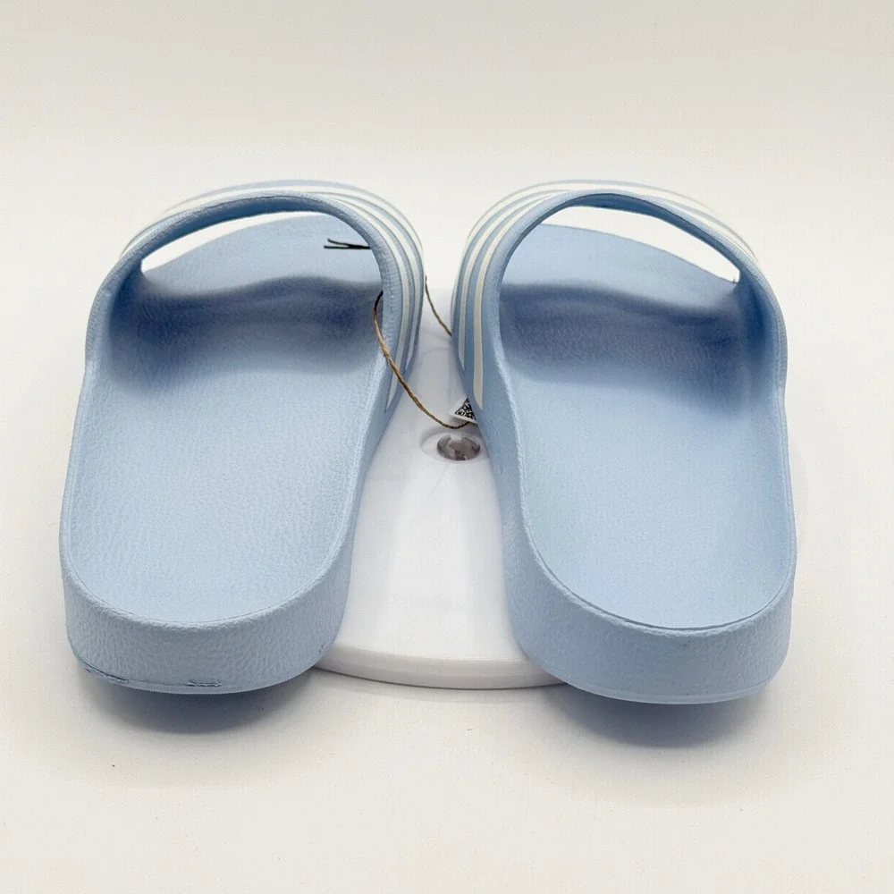 Adidas Adilette Aqua Slides Size 10 Mens Blue IE8919, NEW